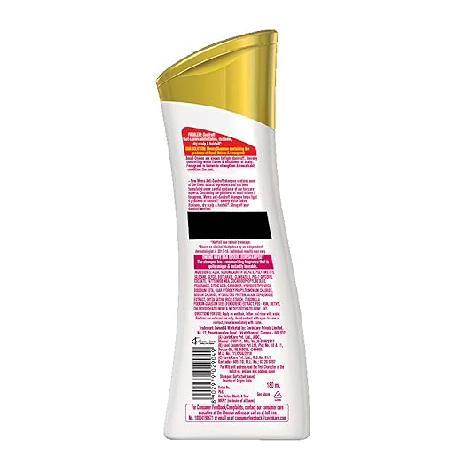 Meera Anti-Dandruff Shampoo, With Small Onion and Fenugreek, 180 ml Meera Anti-Dandruff Shampoo, With Small Onion and Fenugreek, 180 ml